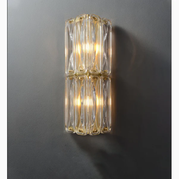 Luxury Glass Wall Lamp in Post Modern Style, Living Room, Bedroom