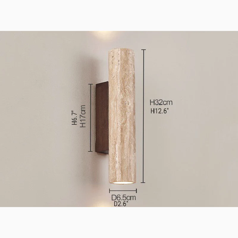 Creative Stone Wall Lamp in Nordic Style, Living Room, Bedroom