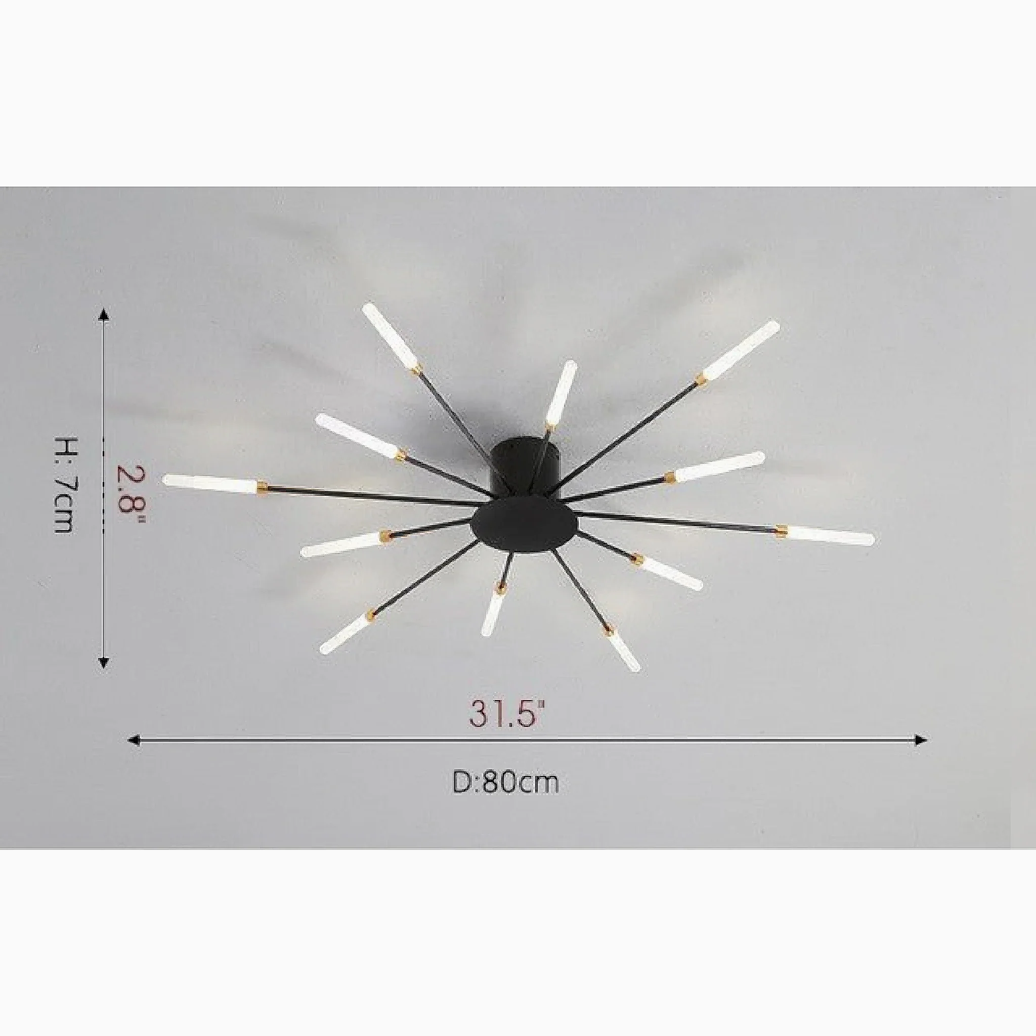 Brugg | Modern LED Dandelion Ceiling Light