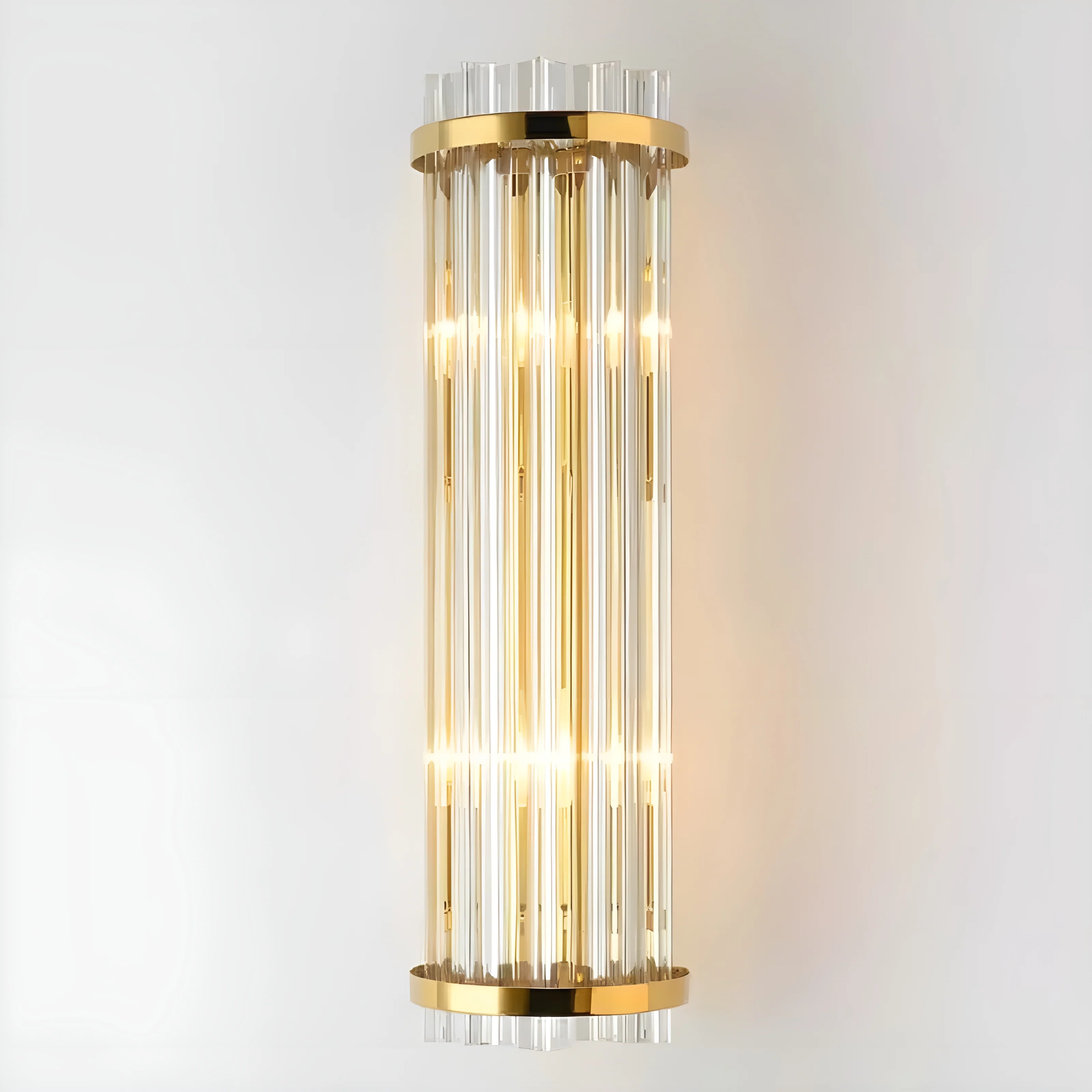 Luxury Crystal Wall Lamp in Nordic Style for Living Room, Bedroom