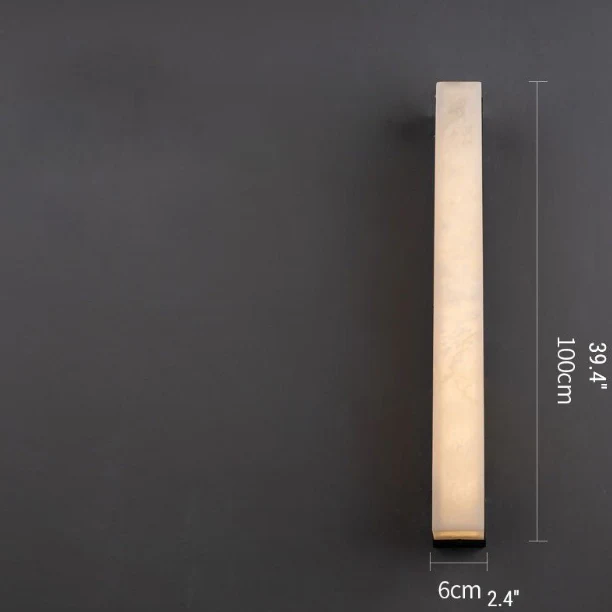 Minimalistic Modern Marble Wall Lamp for Living Room, Bedroom