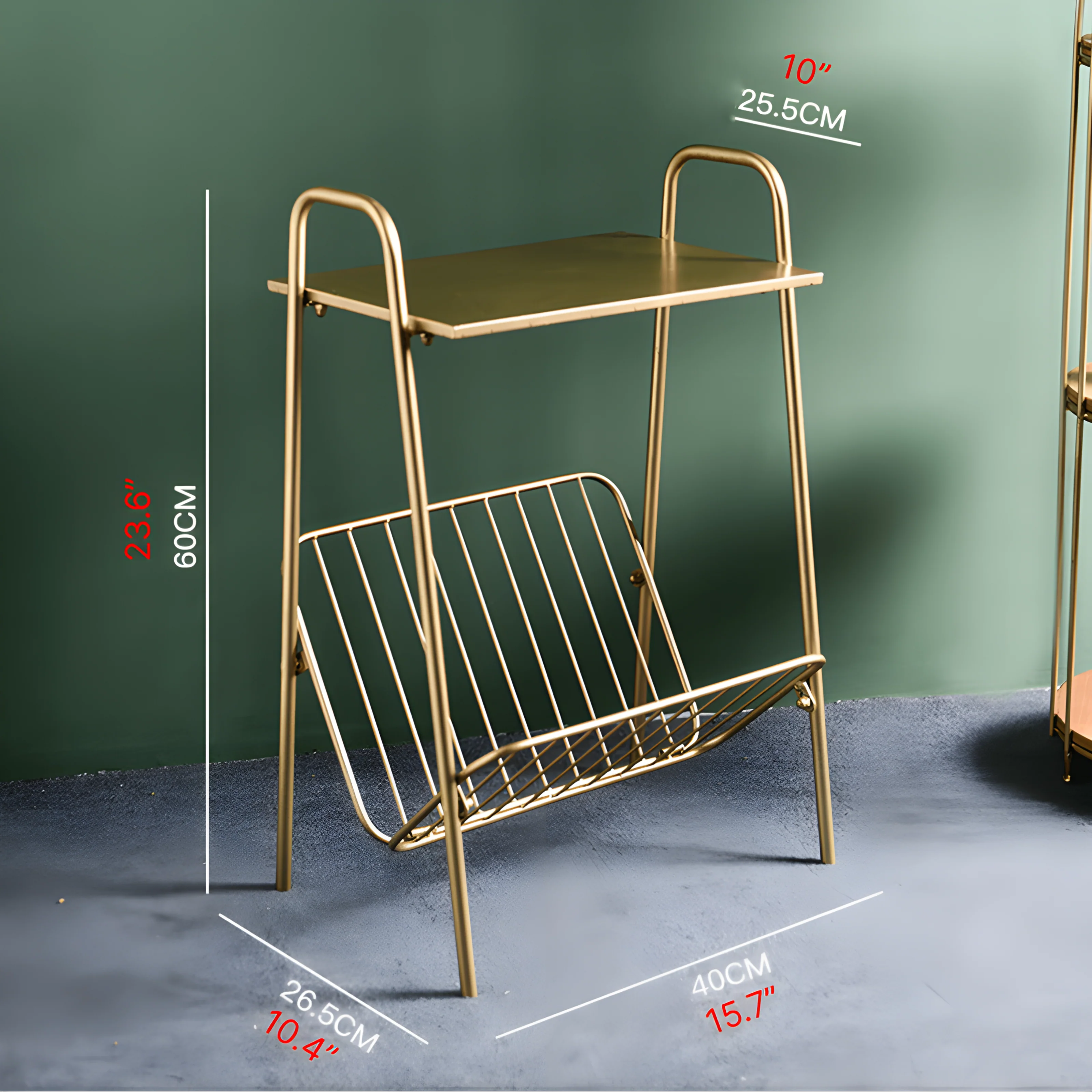 Multifunctional Creative Coffee Table Made of Iron