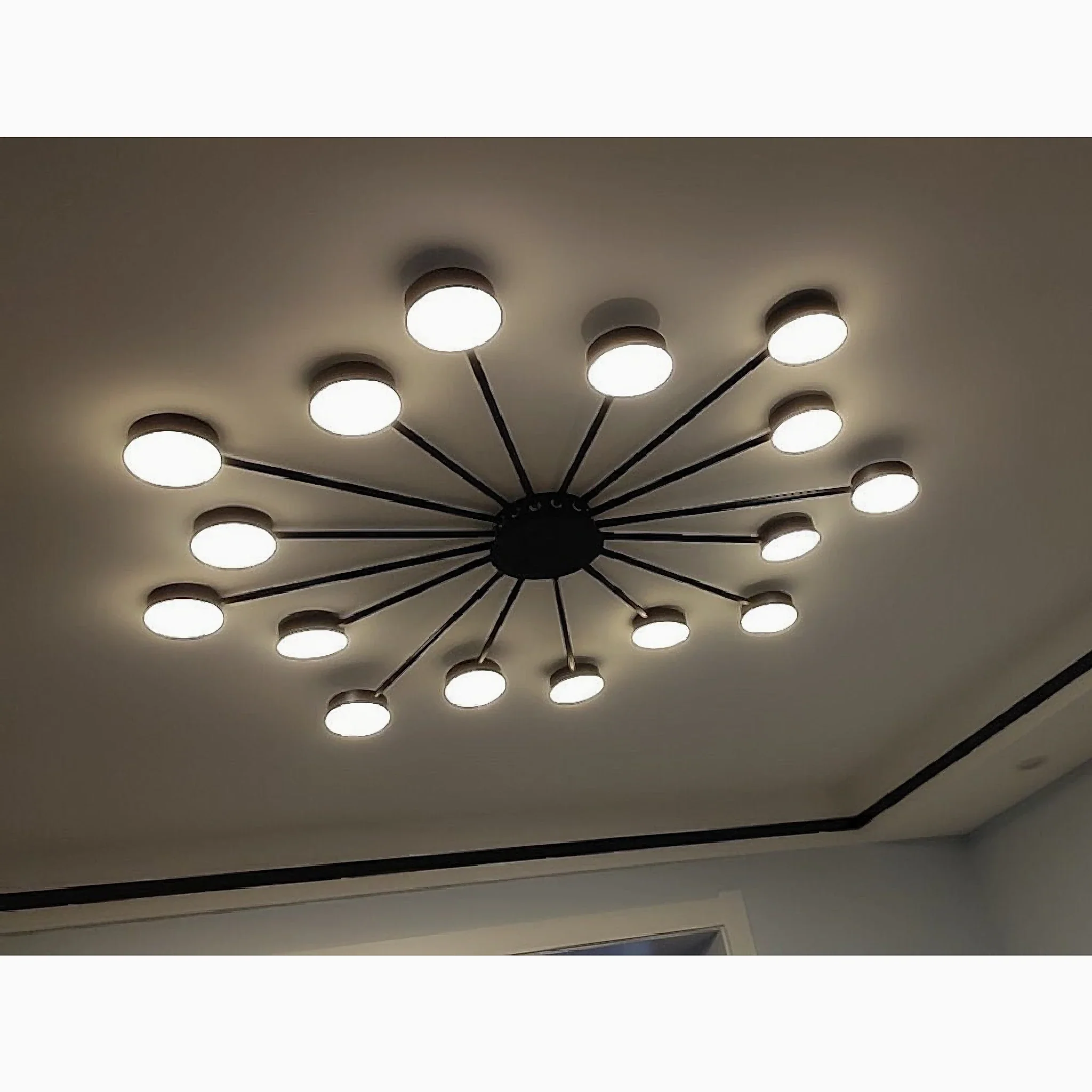 Buchs | Floral shaped LED Ceiling Chandelier