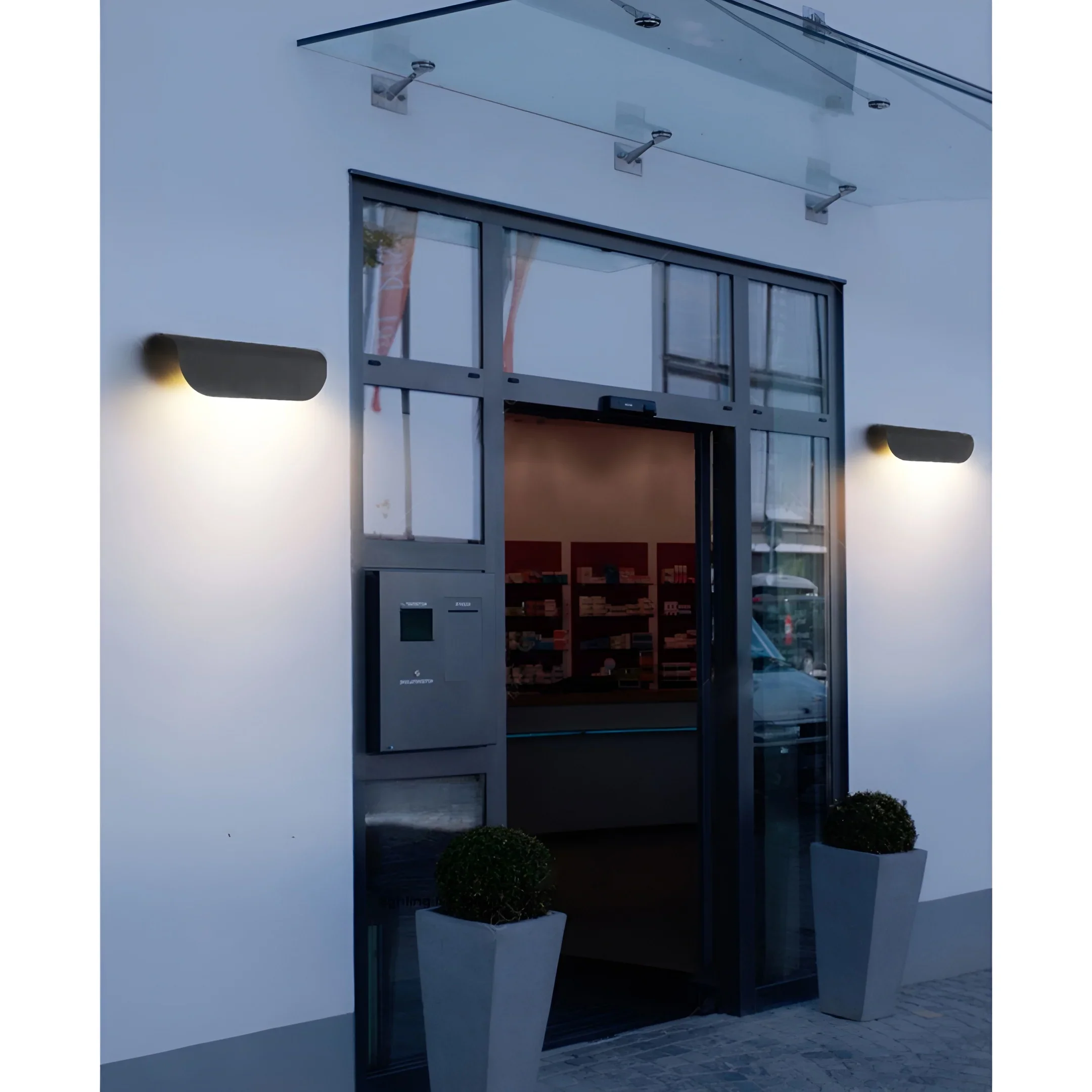 Outdoor LED Wall Light with Waterproof Design - Modern Exterior Lighting