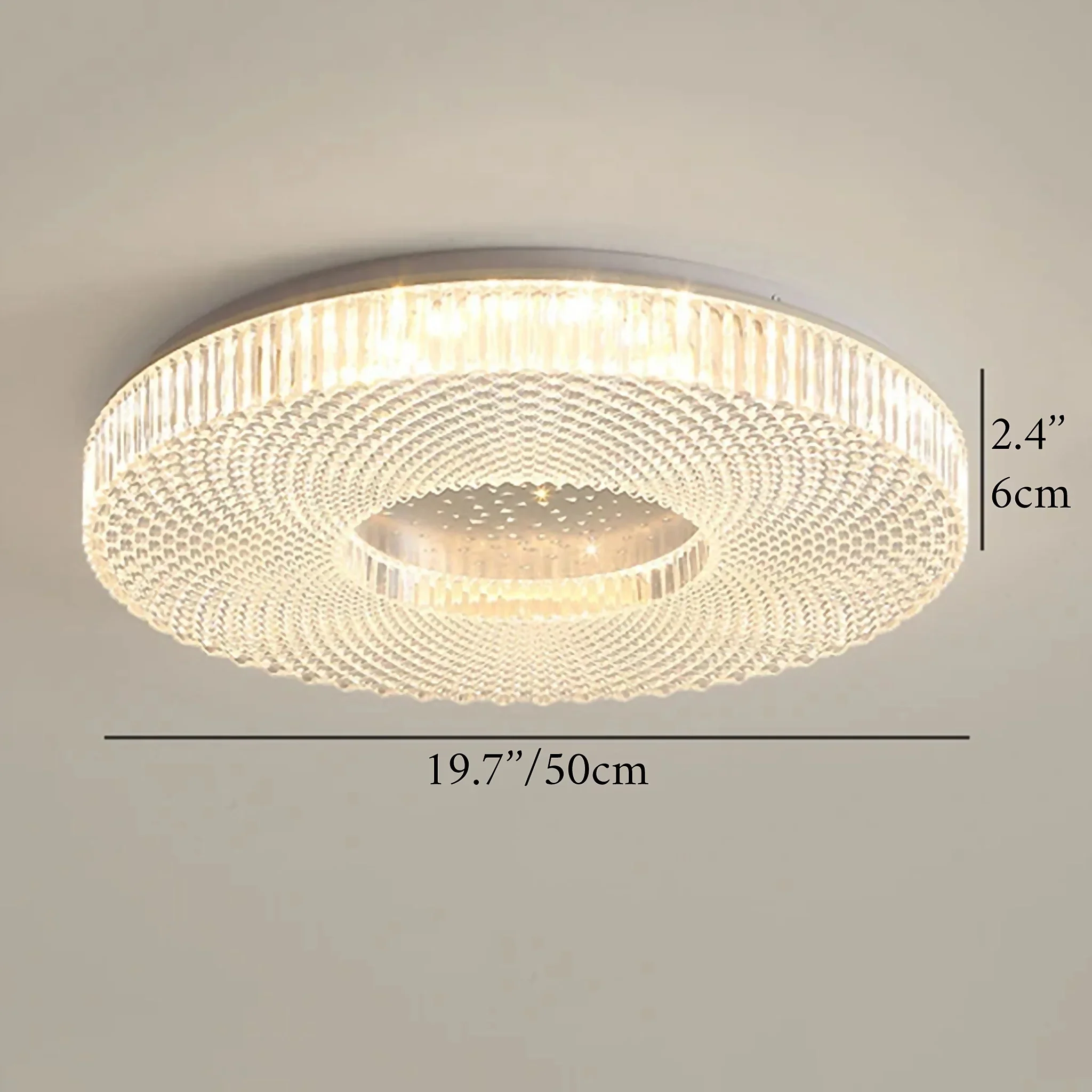 Alia | Luxury Modern Simple Round Ceiling Chandelier