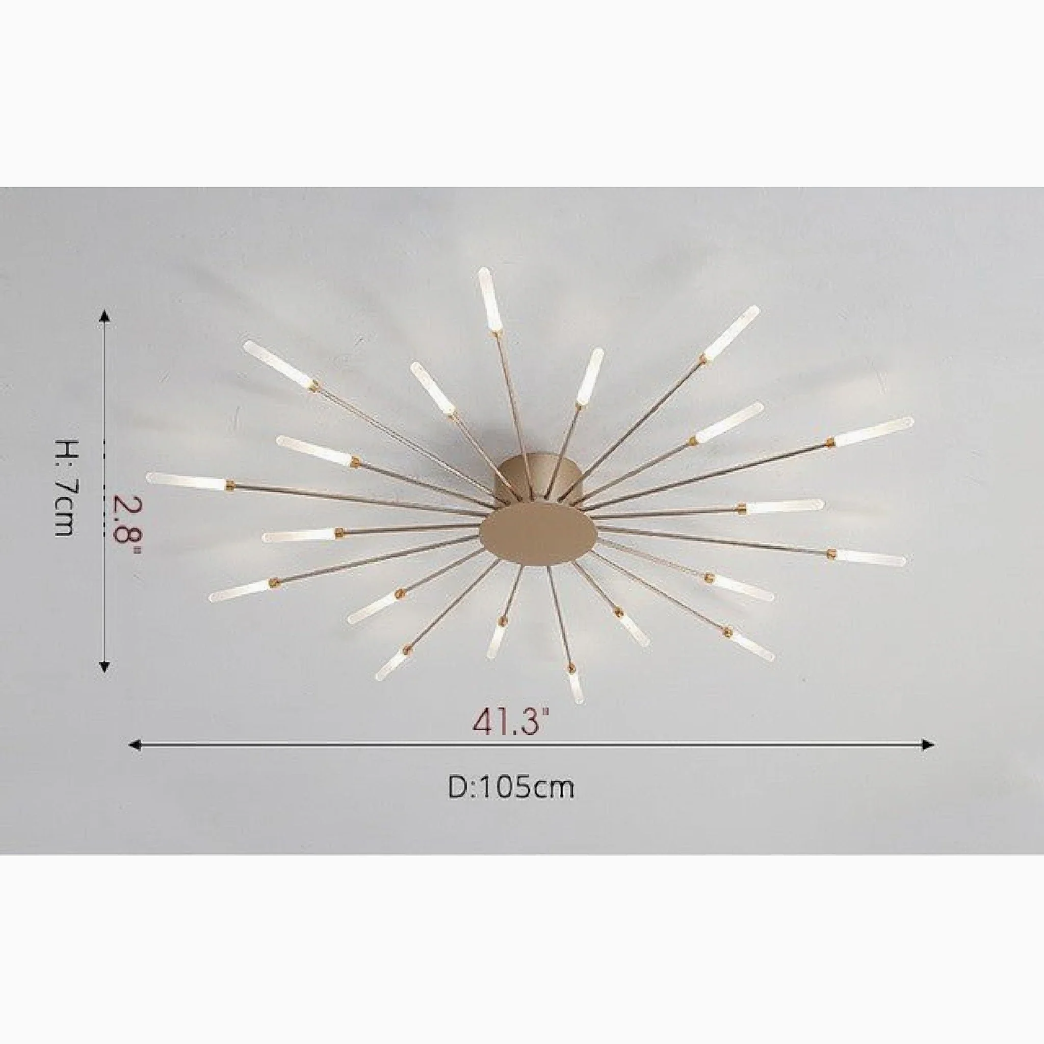 Brugg | Modern LED Dandelion Ceiling Light