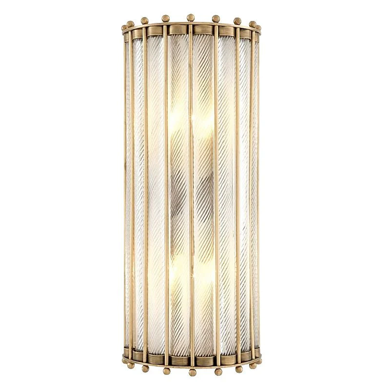 Luxury Glass Wall Lamp in Splendour Style, Living Room, Bedroom
