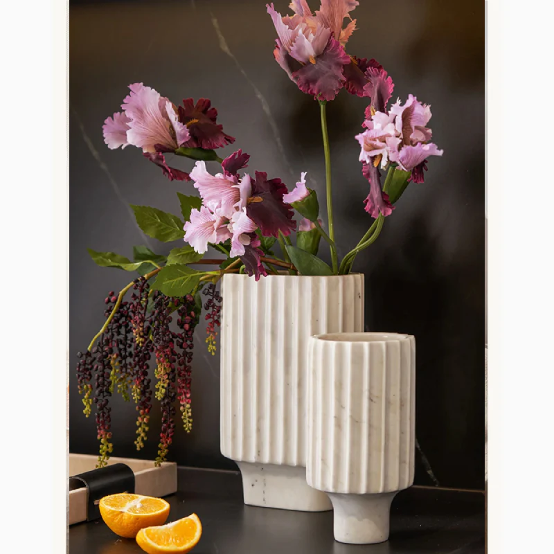 Minimalist Modern Marble Flower Vase For Home