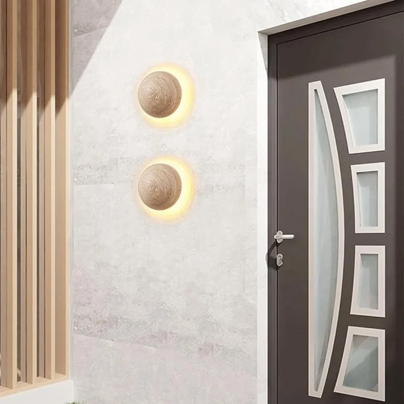 Modern Wall Lamp in the Semicircular Shape for Living Room, Bedroom