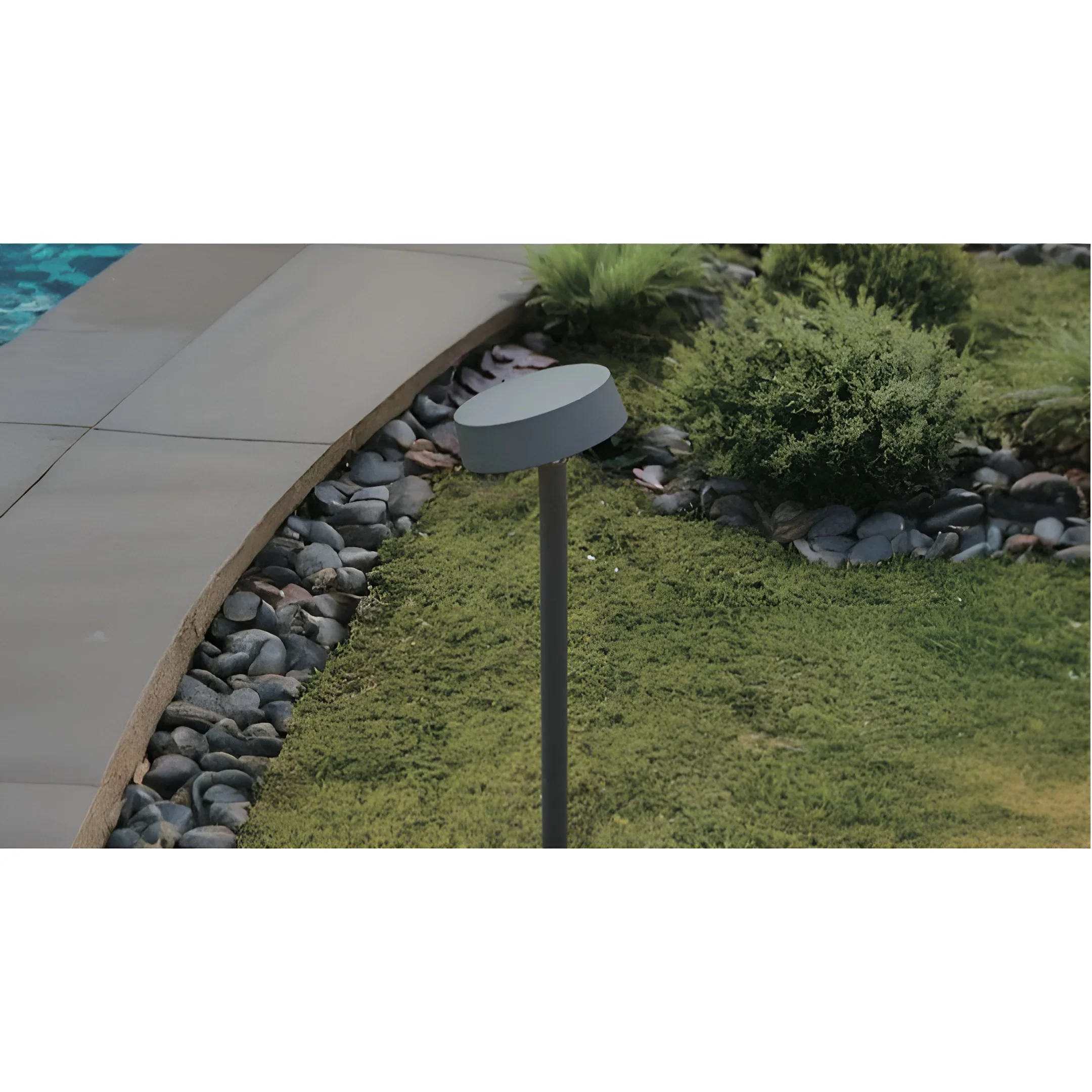 Modern Pathway LED Garden Light - 360�� Downward Glow for Landscape Design