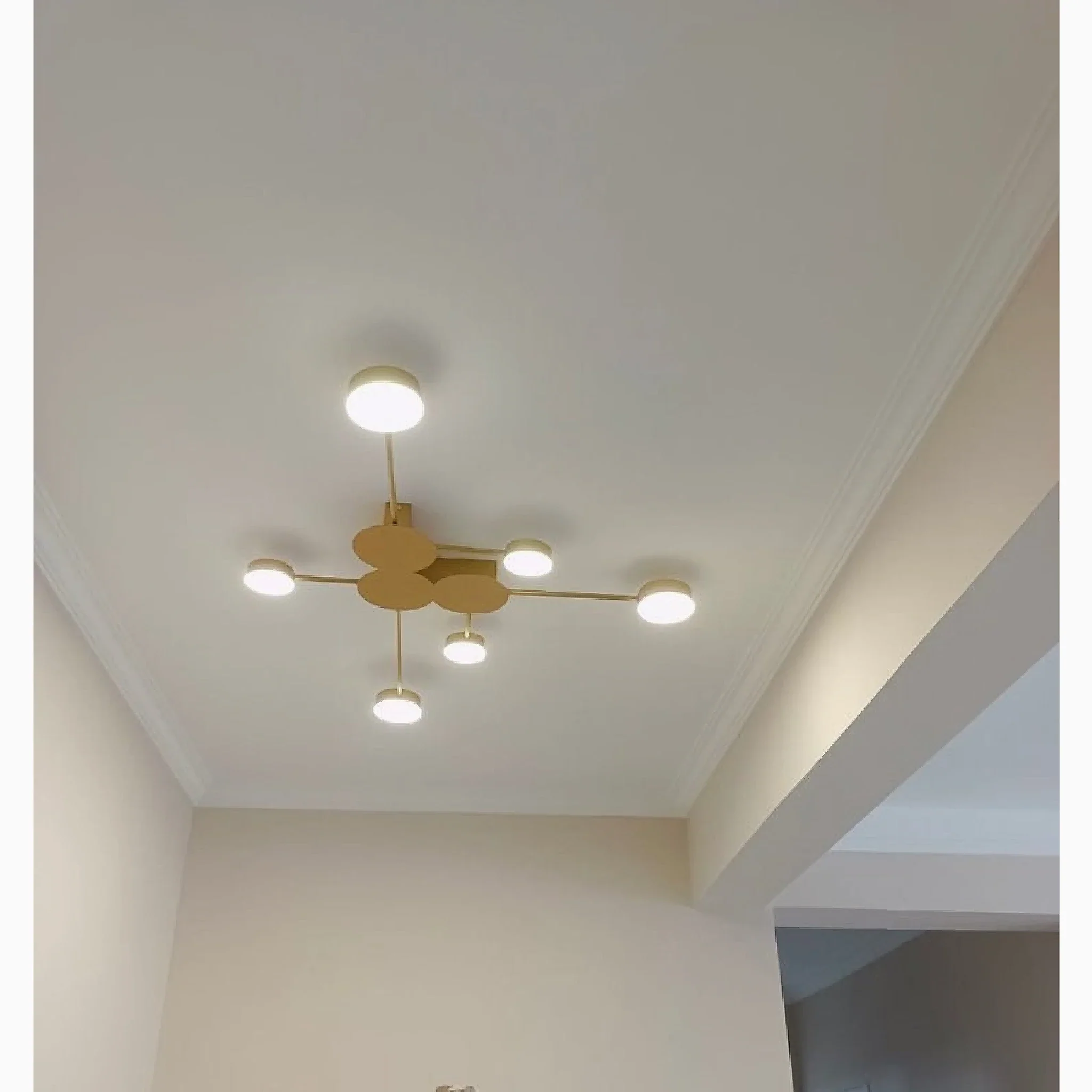 Carouge | Cruciform LED Ceiling Chandelier