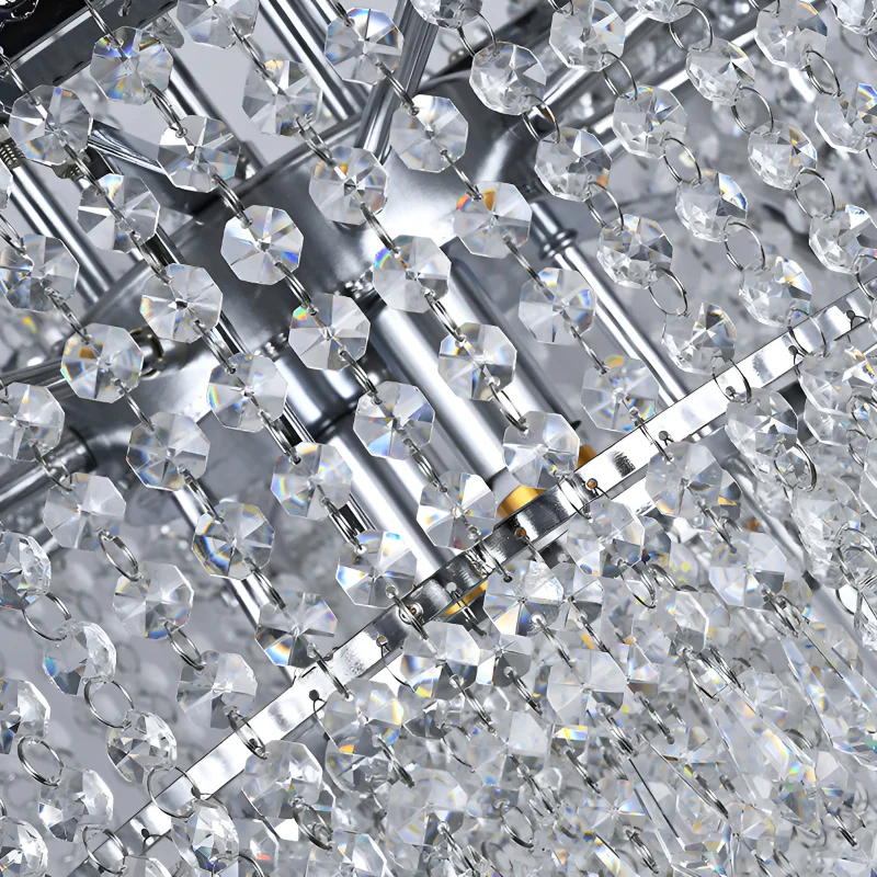 Opio | Classical Large Crystal Candle Ceiling Chandelier