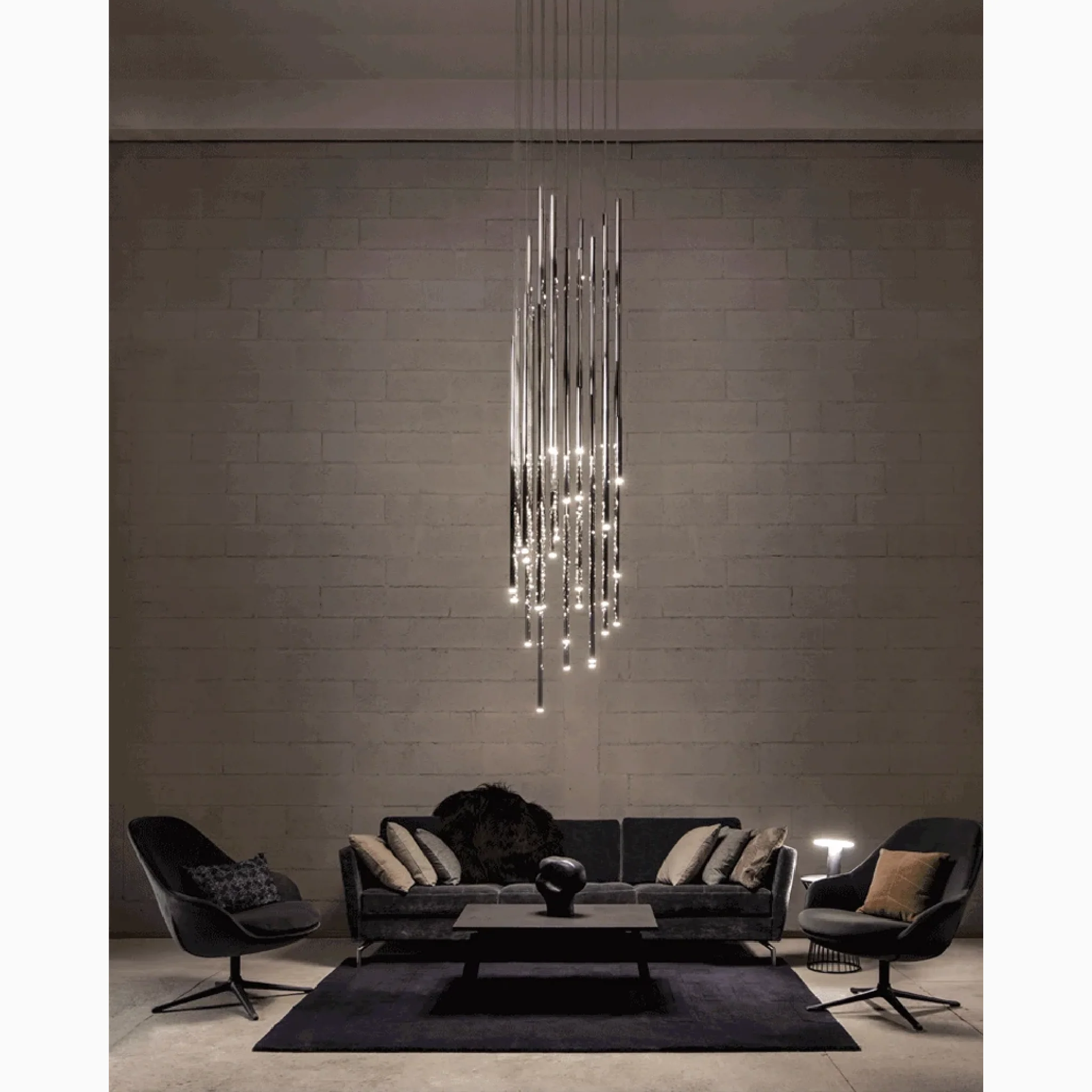 Modern Dimmable LED Pendant Light for Living Room