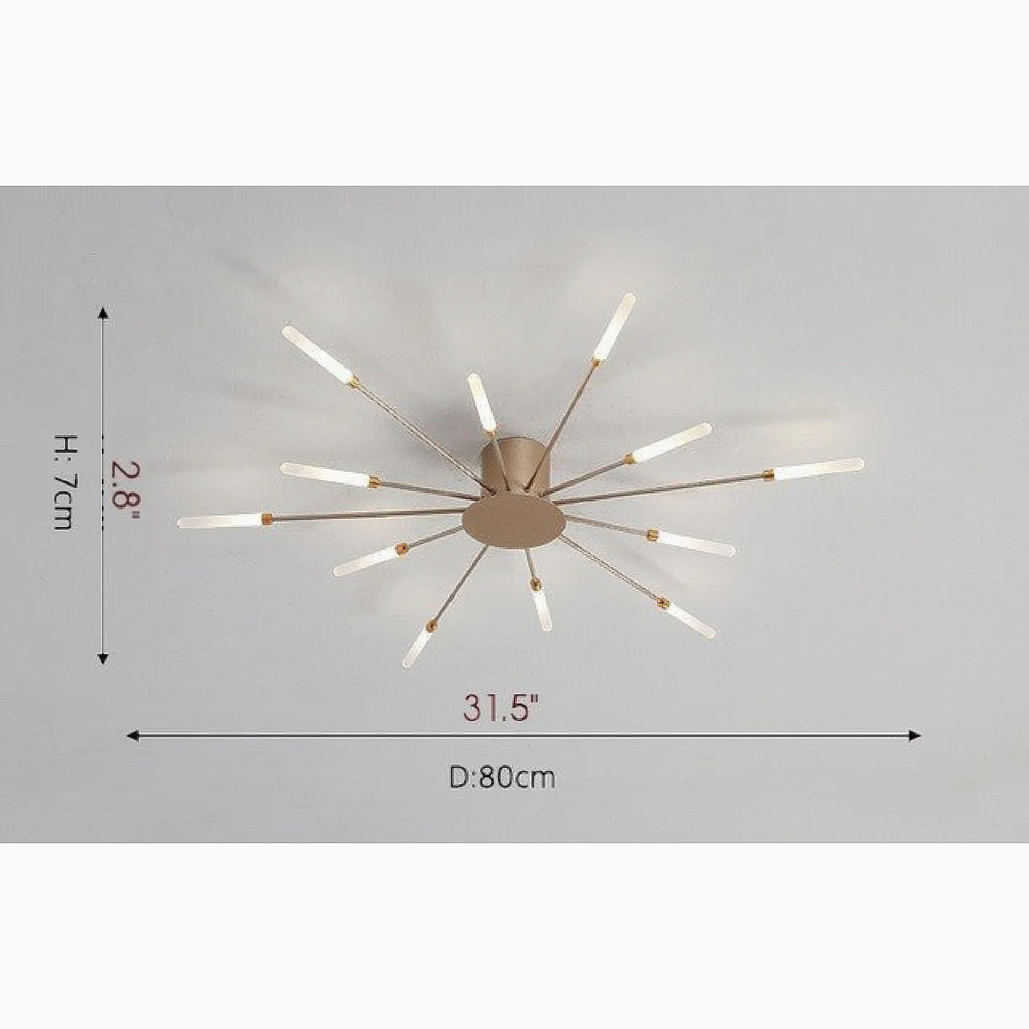 Brugg | Modern LED Dandelion Ceiling Light
