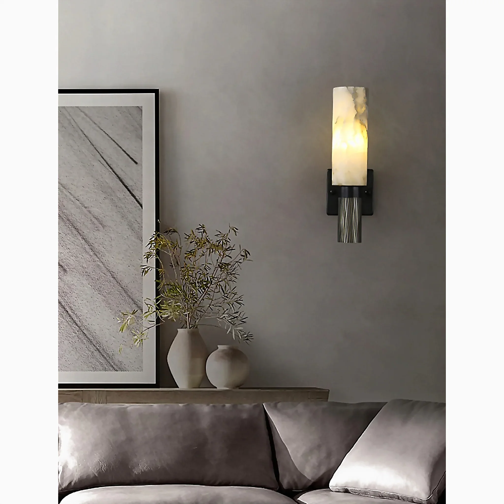Allai | Luxury Modern Natural Marble Wall Sconce