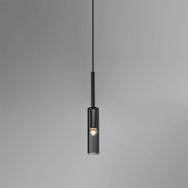 Radiant Stairway Smoky Gray Pendant Chandelier, 10 Lights