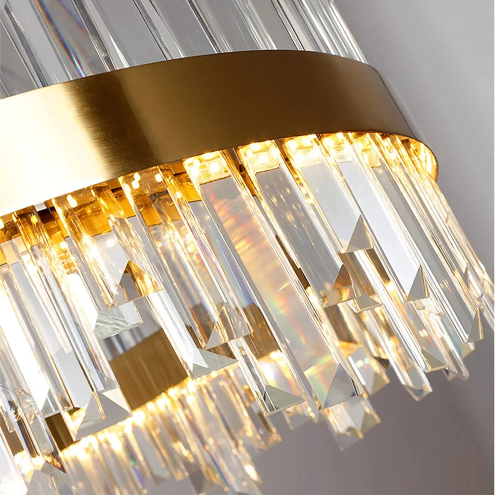 Sursee | Swanky Glass Drum Ceiling Chandelier