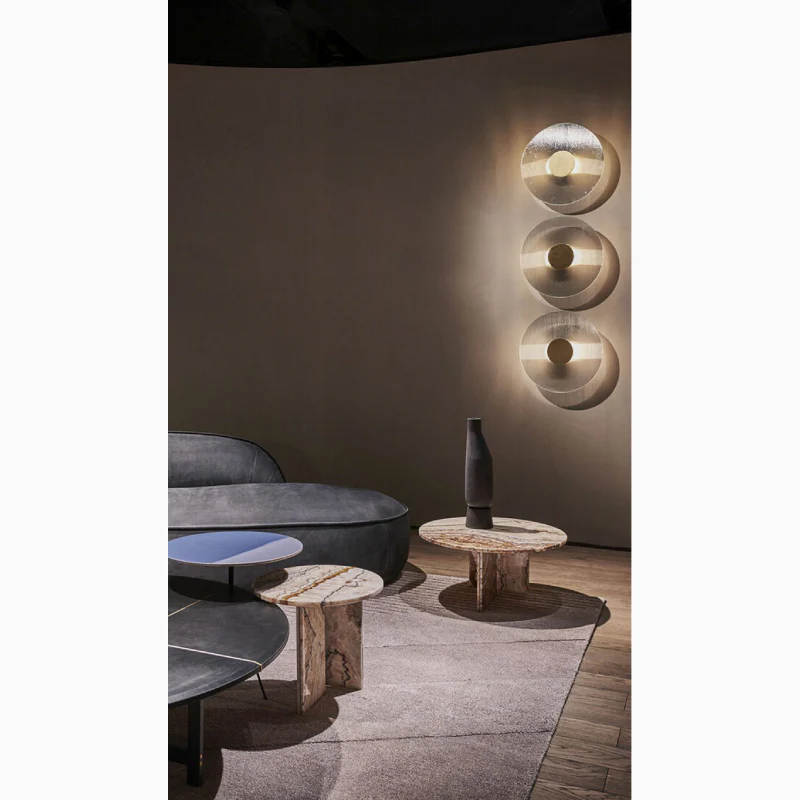 Modern Wall Lamp in the Shape of the Circle for Living Room, Bedroom