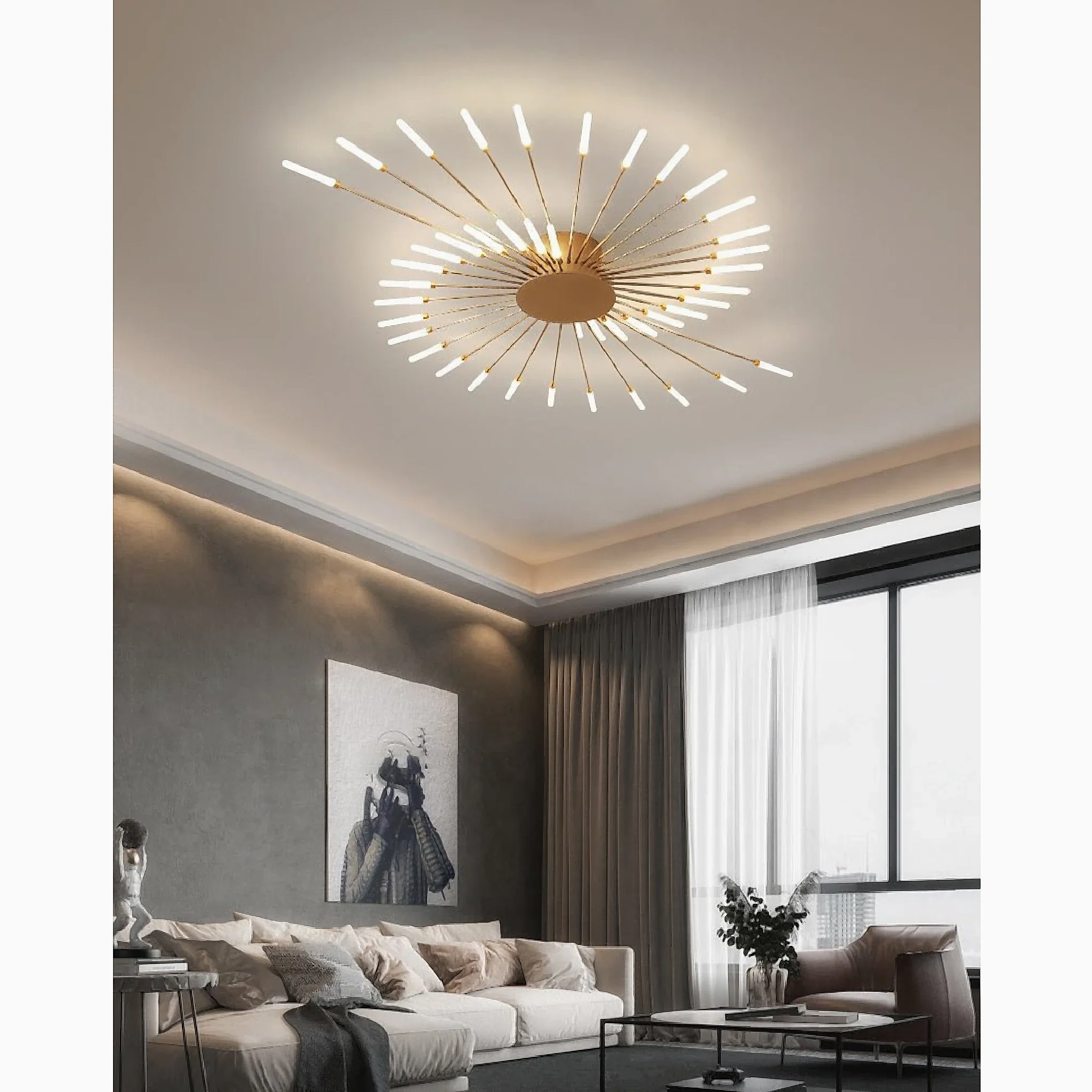 Yverdon-les-Bains | Creative Spiral LED Ceiling Light