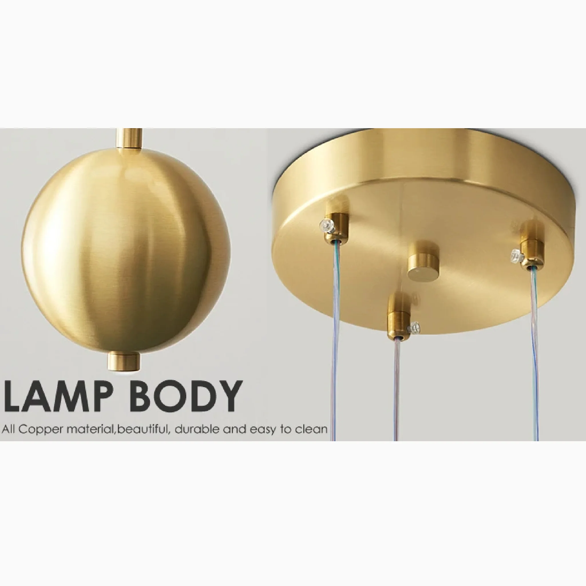 Fluhli | Gentle Pearl Necklace LED Pendant Light