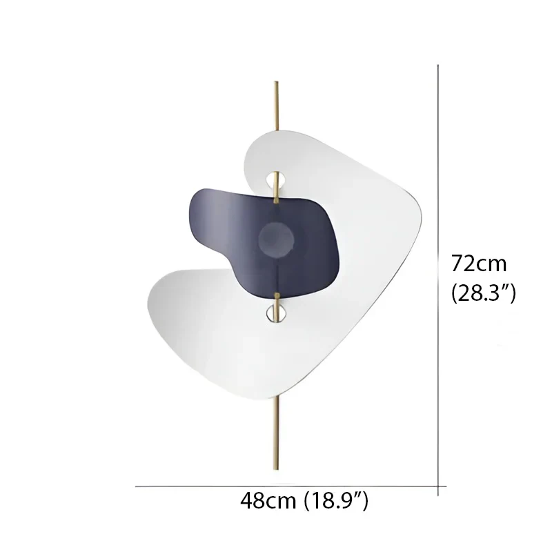 Creative Wall Lamp in Minimalistic Style for Living Room, Bedroom