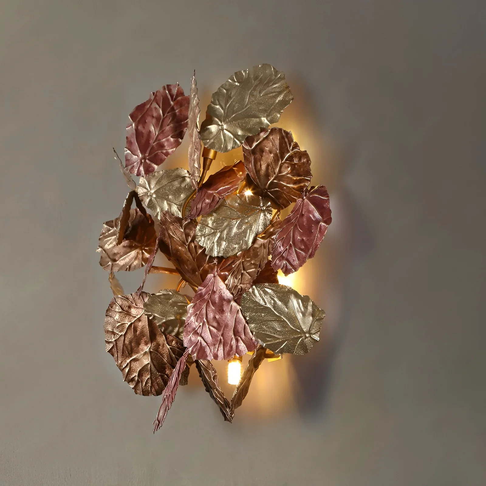 Creative Wall Lamp in the Shape of the Maple Leaves, Living Room