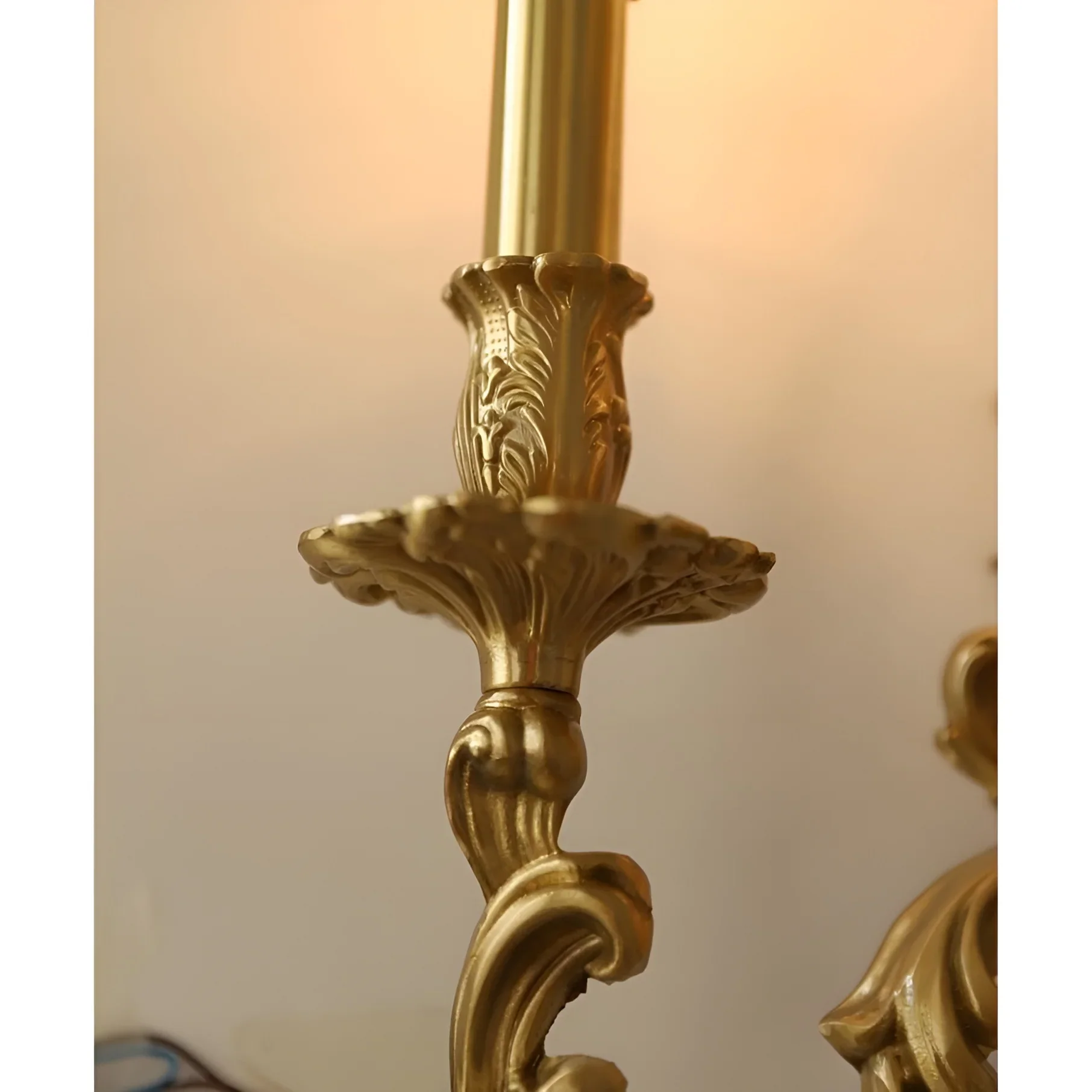 Luxury Wall Lamp in the Classic French Style, Living Room, Bedroom