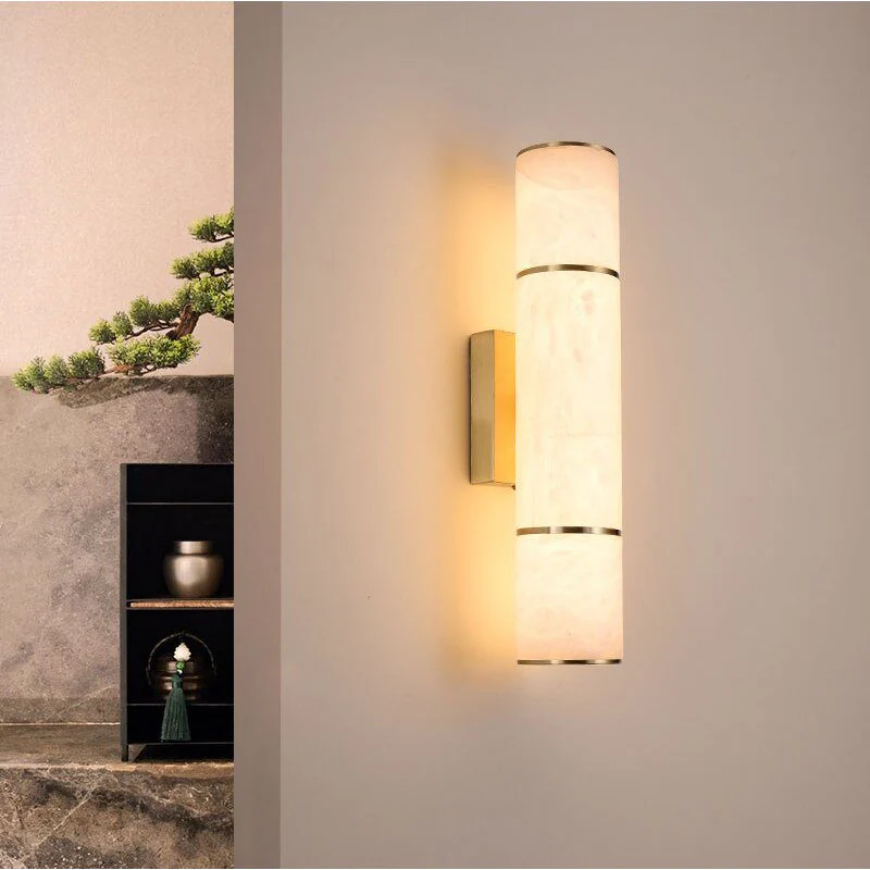 Creative Marble Wall Lamp in Fashionable Style, Living Room, Bedroom