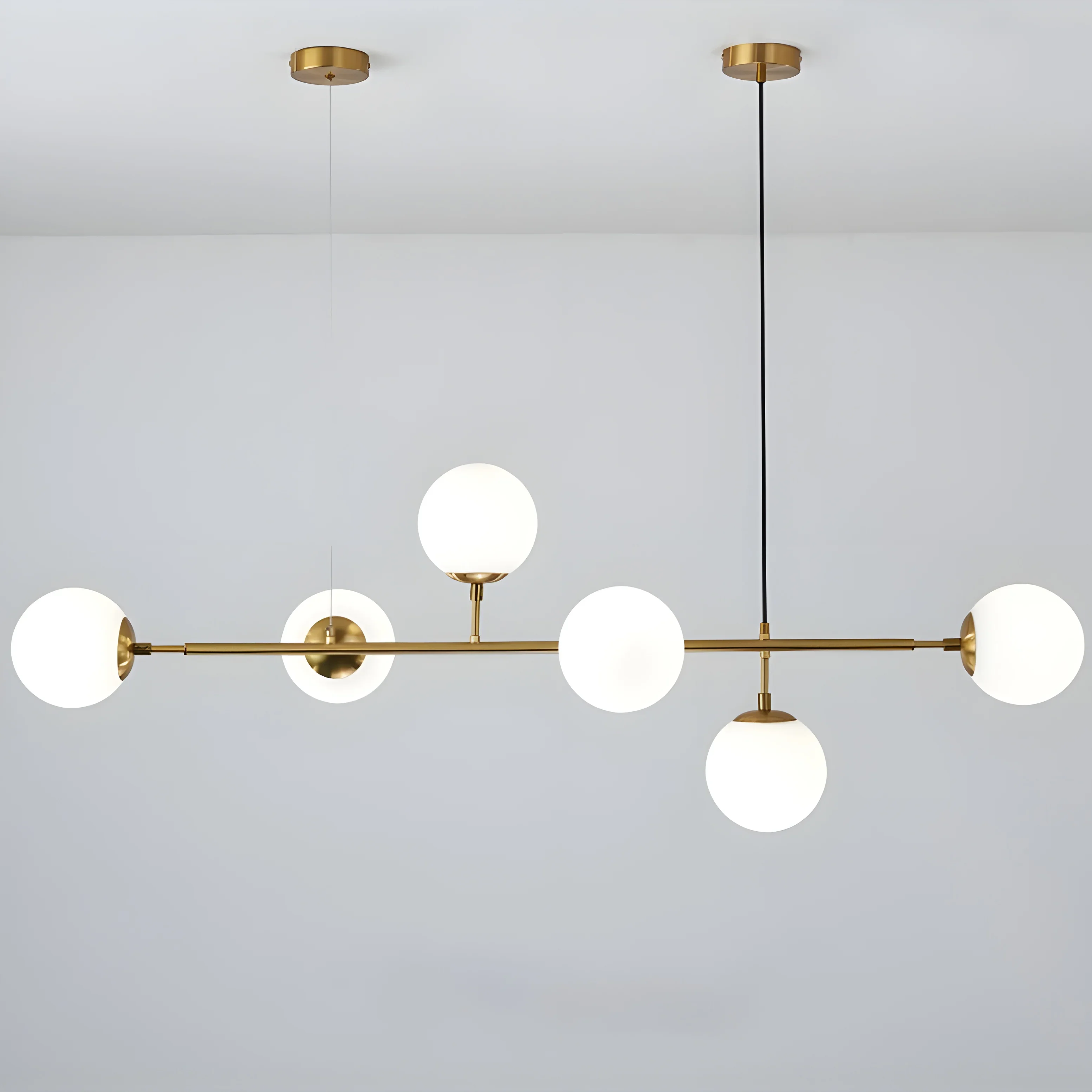 Igliano | Creative LED Pendant Light in the Shape of Glass Ball for Dining Room