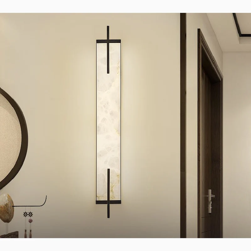Modern Wall Lamp in New Chinese Style for Living Room, Bedroom