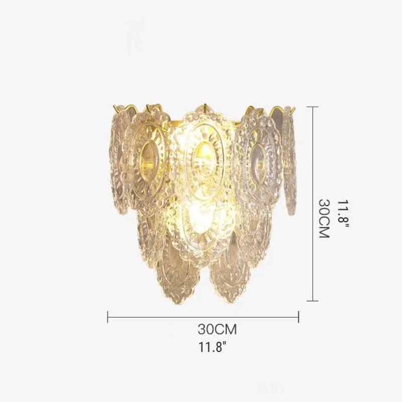 Luxury Wall Lamp in Classic French Style