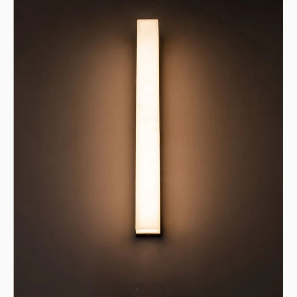 Minimalistic Modern Marble Wall Lamp for Living Room, Bedroom