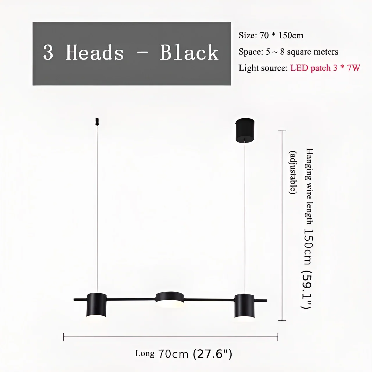 Seranon Minimalistic Black/Gold Pendant Lamp