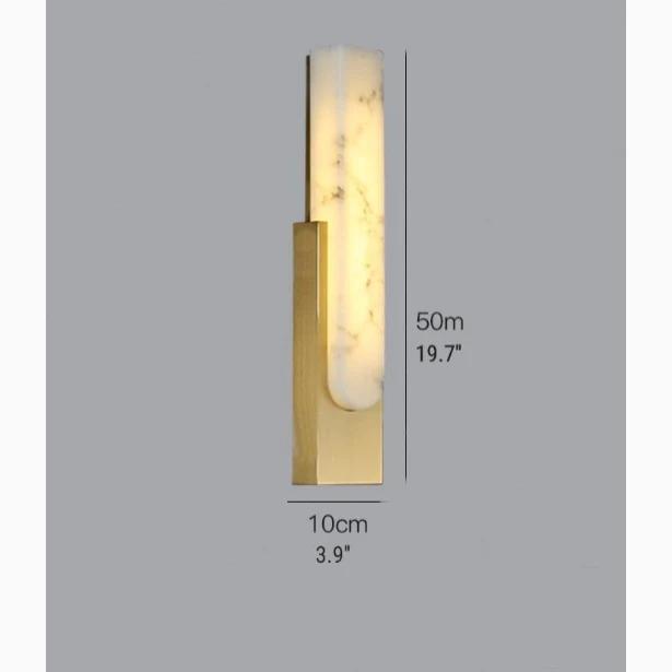 Modern Marble Wall Lamp in Nordic Style for Living Room, Bedroom