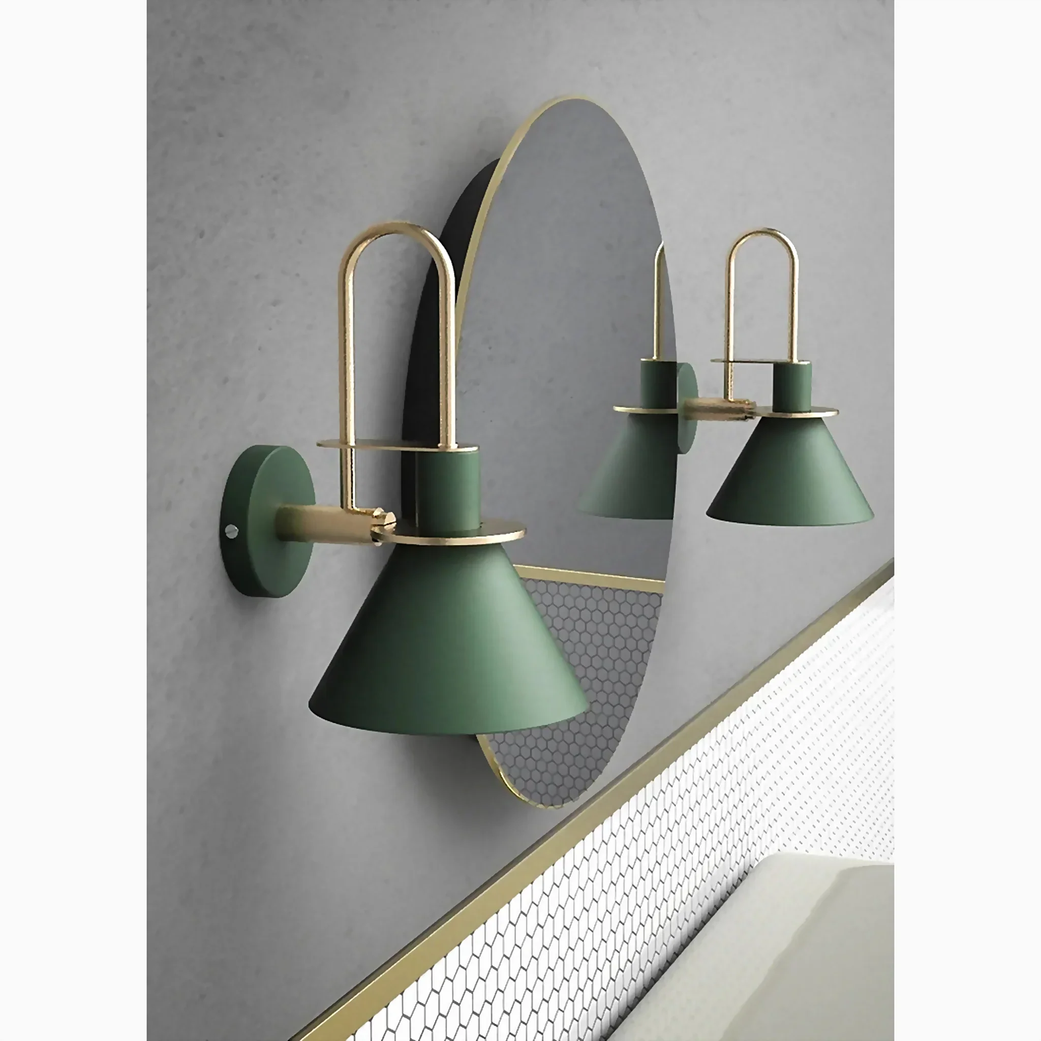 Alliste | Modern Nordic Wall Sconce With Rotary Switch