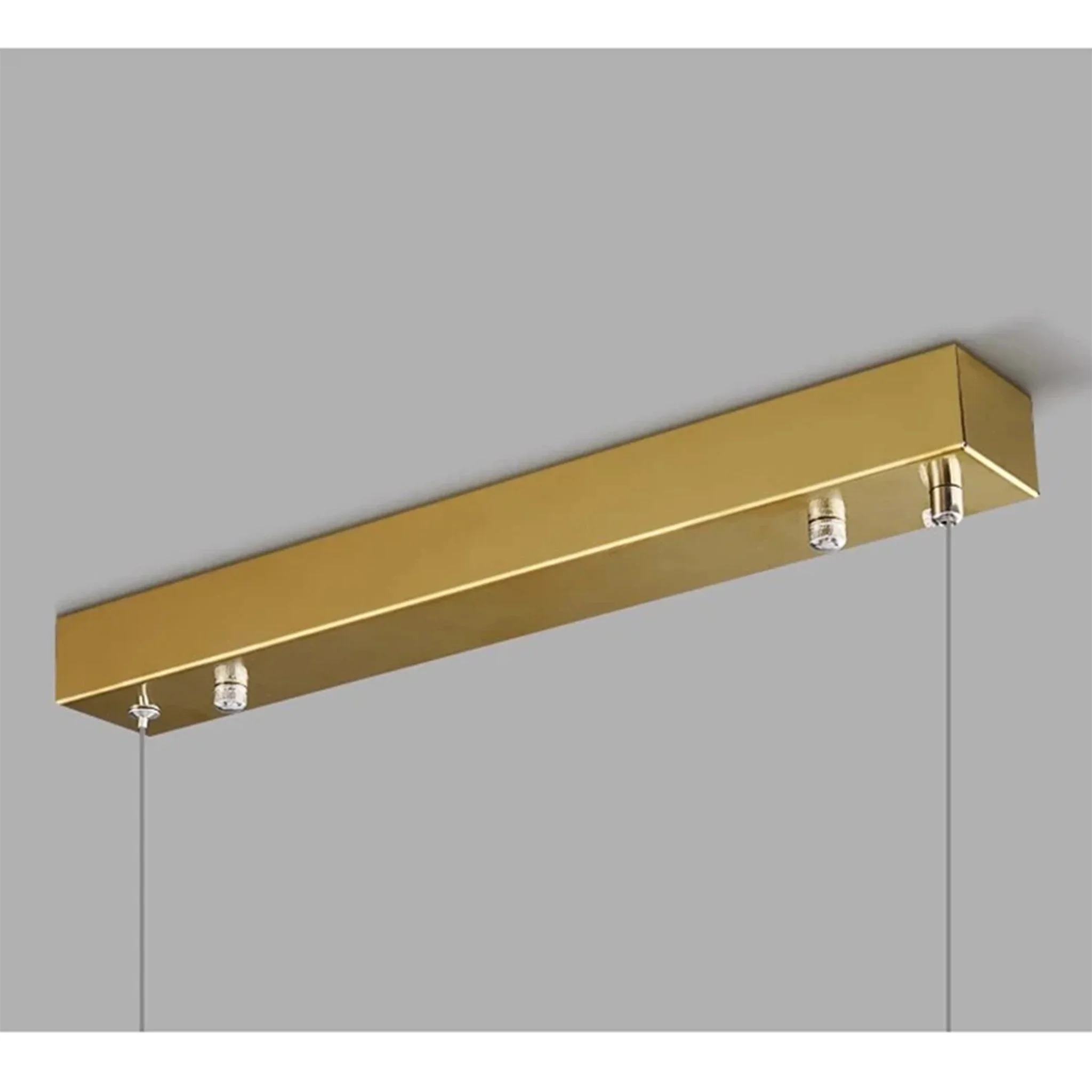 Safenwil | Lux Modern Marble Rectangle Chandelier