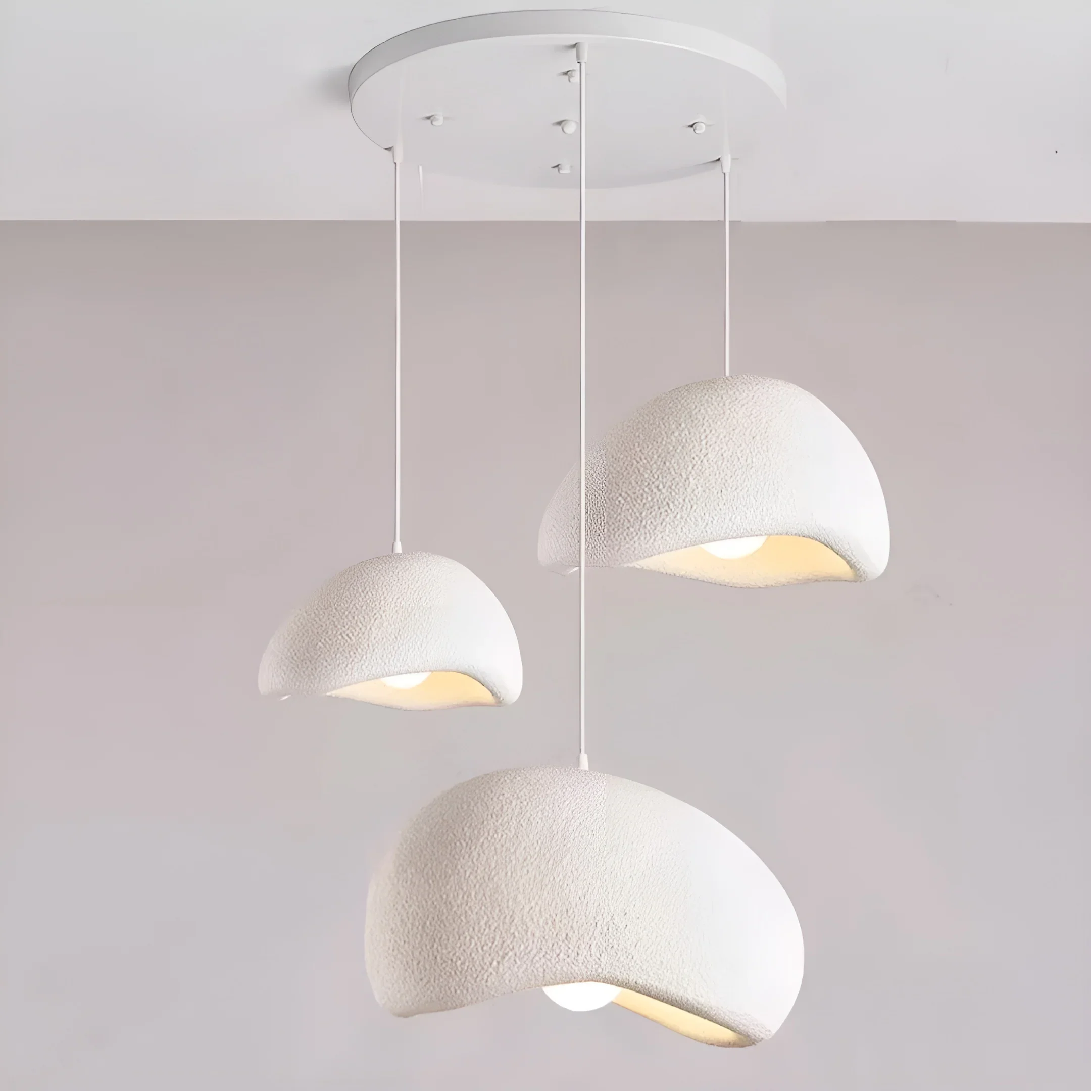 Wabi-Sabi Cloud Pendant Lamp for Dining Room, Living Room, Restaurant