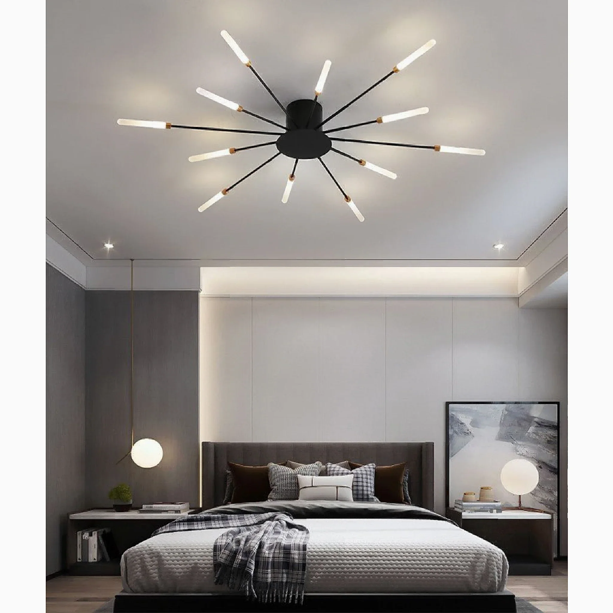 Brugg | Modern LED Dandelion Ceiling Light