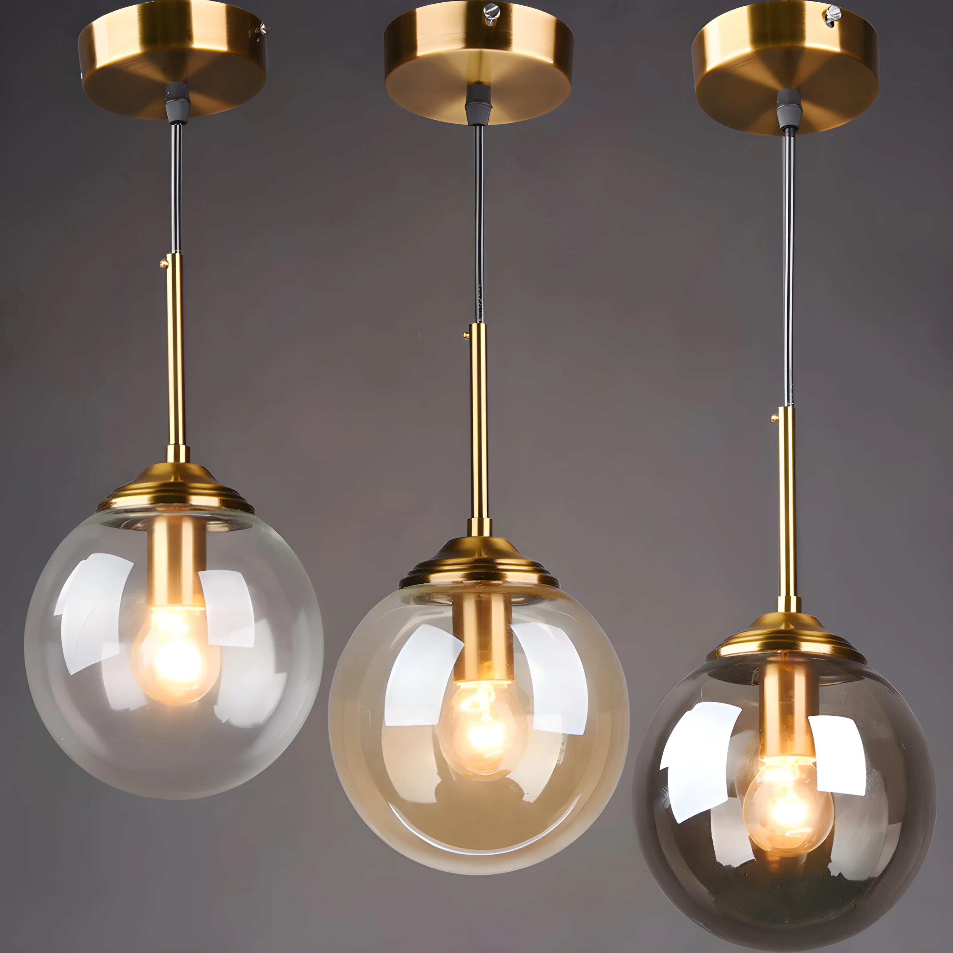 Chexbres | Pendant Light in the Shape of Glass Balls