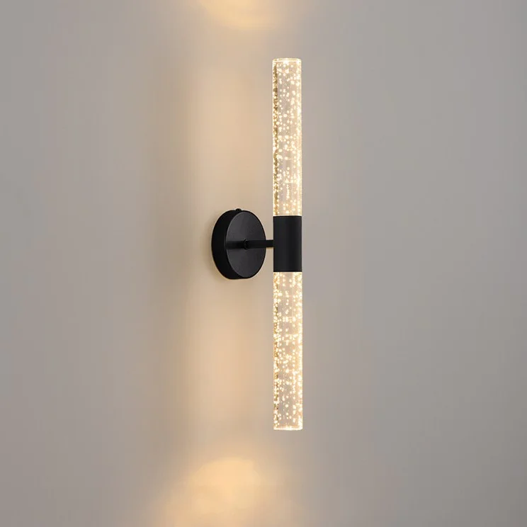 Modern Golden Wall Lamp in Minimalistic Style for Bedroom, Corridor