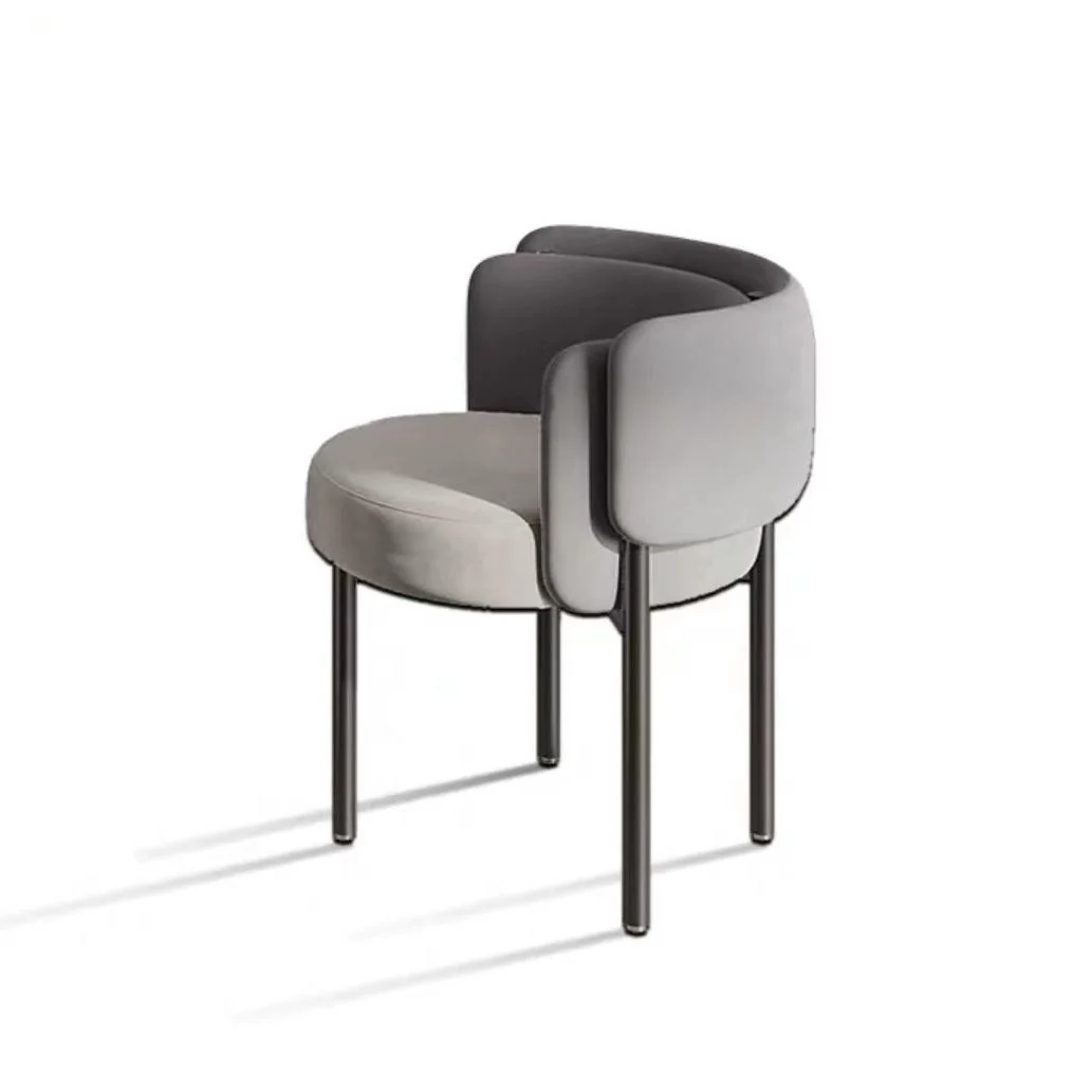 Light Luxury Technology Cloth Art Dining Chair