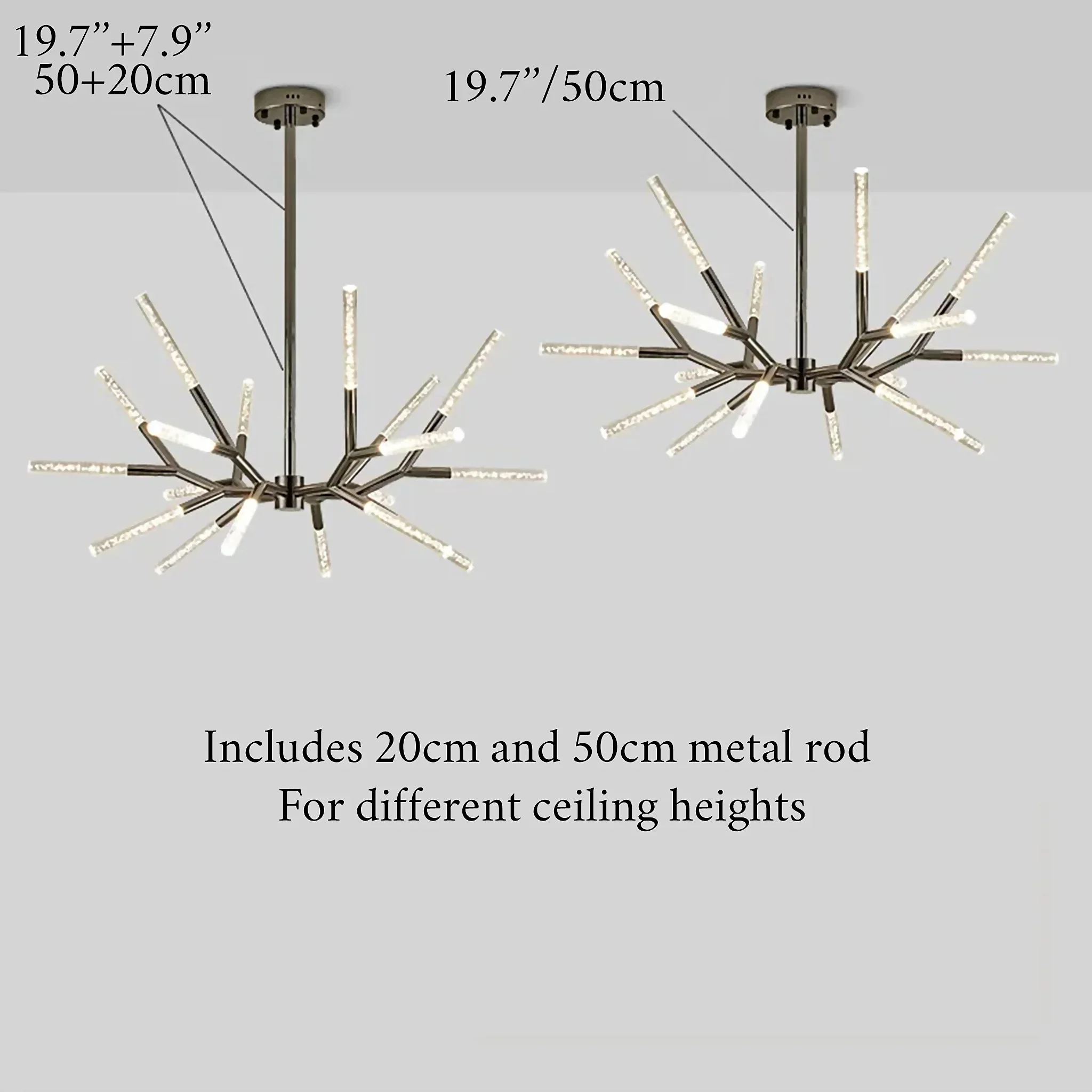 Aliano | Creative Tree Branches Design Bubble Crystal Chandelier