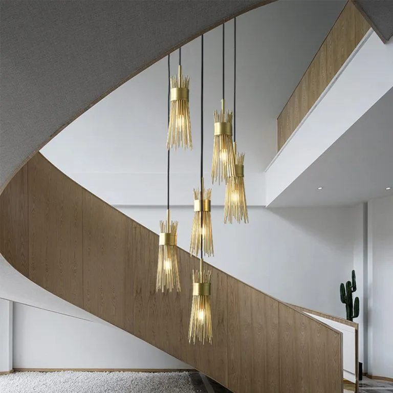Vanguard Aged Brass Contemporary Chandelier for Stylish Spaces