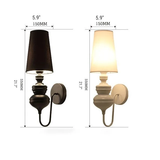 Luxury Wall Lamp in Classic Style for Living Room, Bedroom