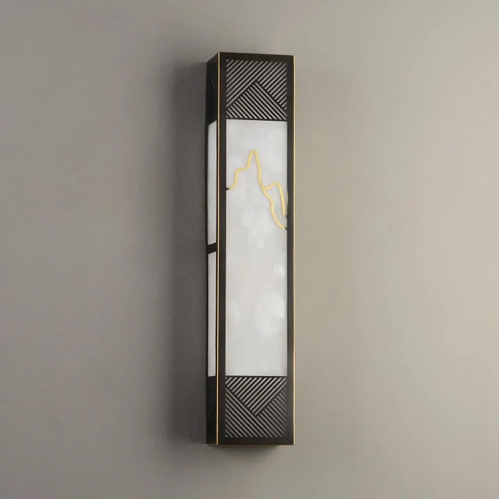 Modern Wall Lamp in New Japanese Style for Living Room, Bedroom
