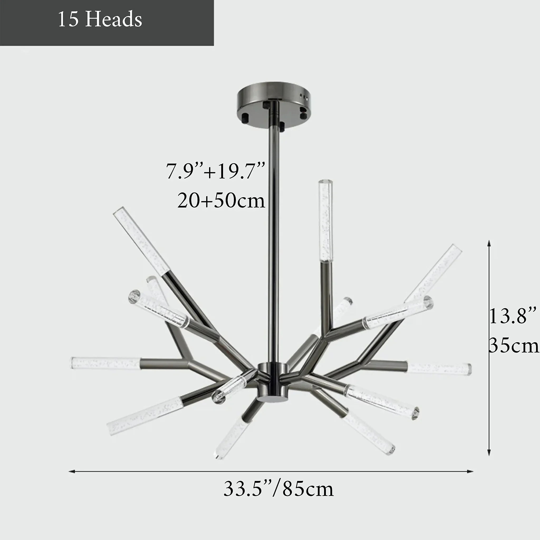 Aliano | Creative Tree Branches Design Bubble Crystal Chandelier