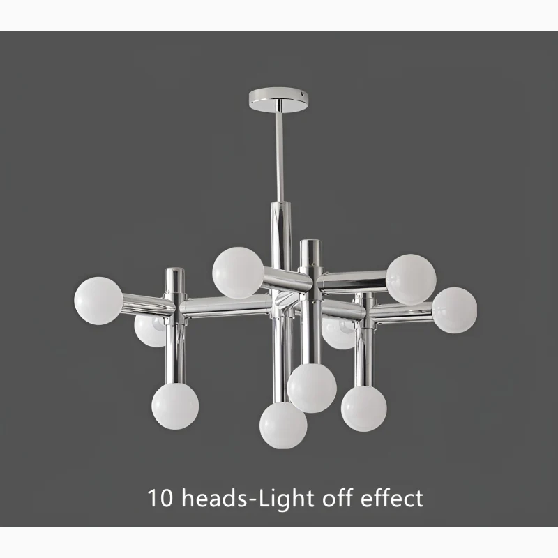 Alcobendas | Chandelier in the Shape of a Glass Ball in a Bauhaus Style for Living Room