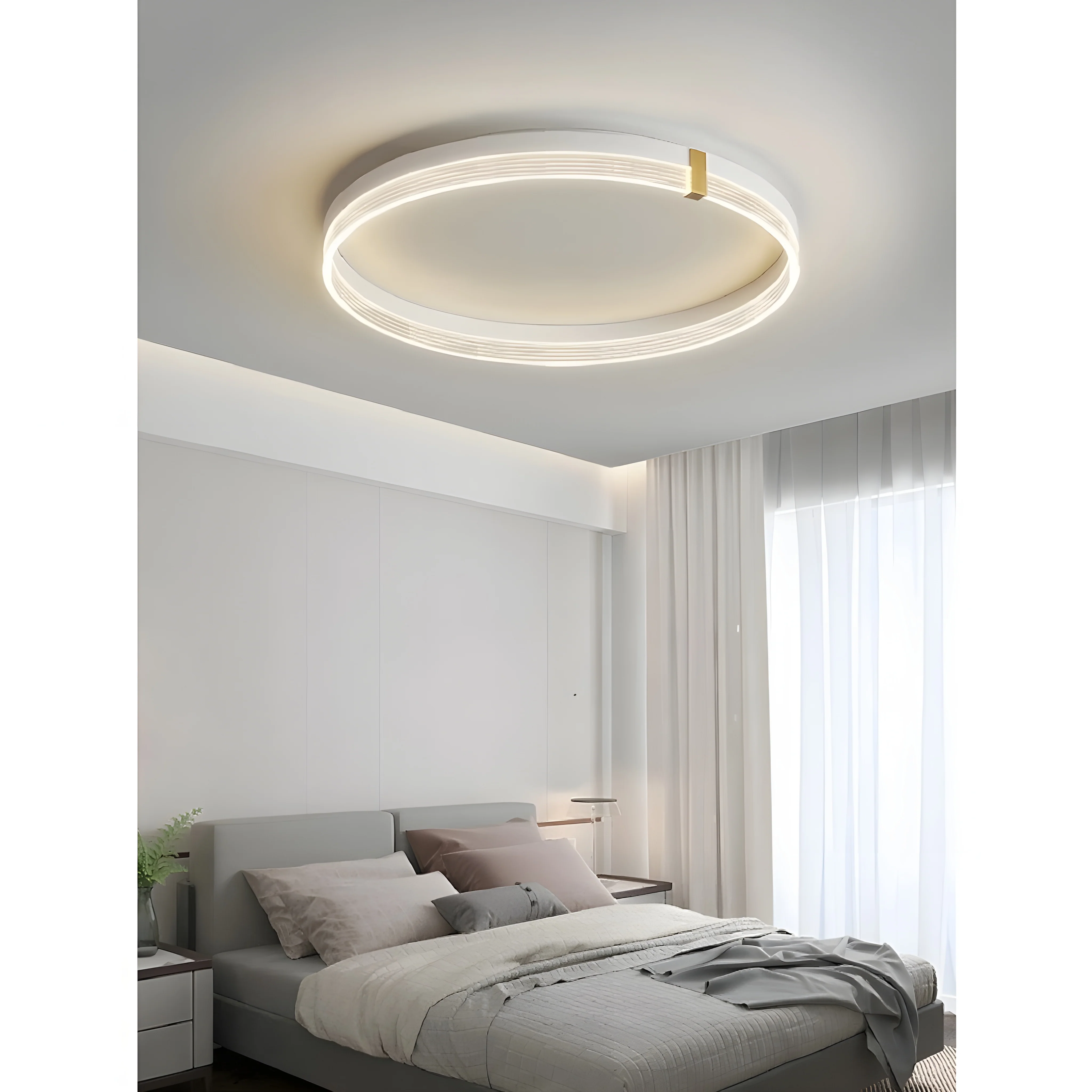 Wadenswil | Luxury Minimalistic LED Ceiling Lamp for Bedroom