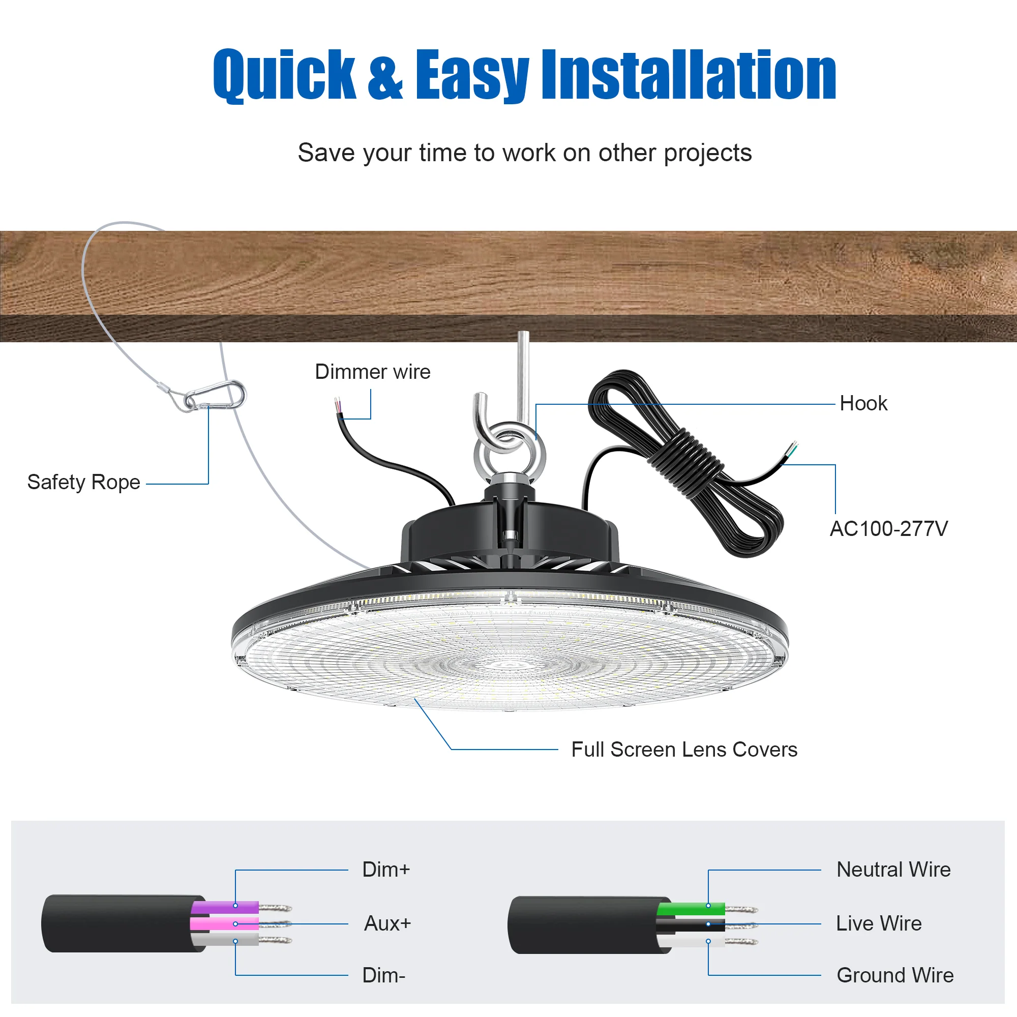 Bagnoli Irpino | LED UFO Shape High Bay Outdoor Light