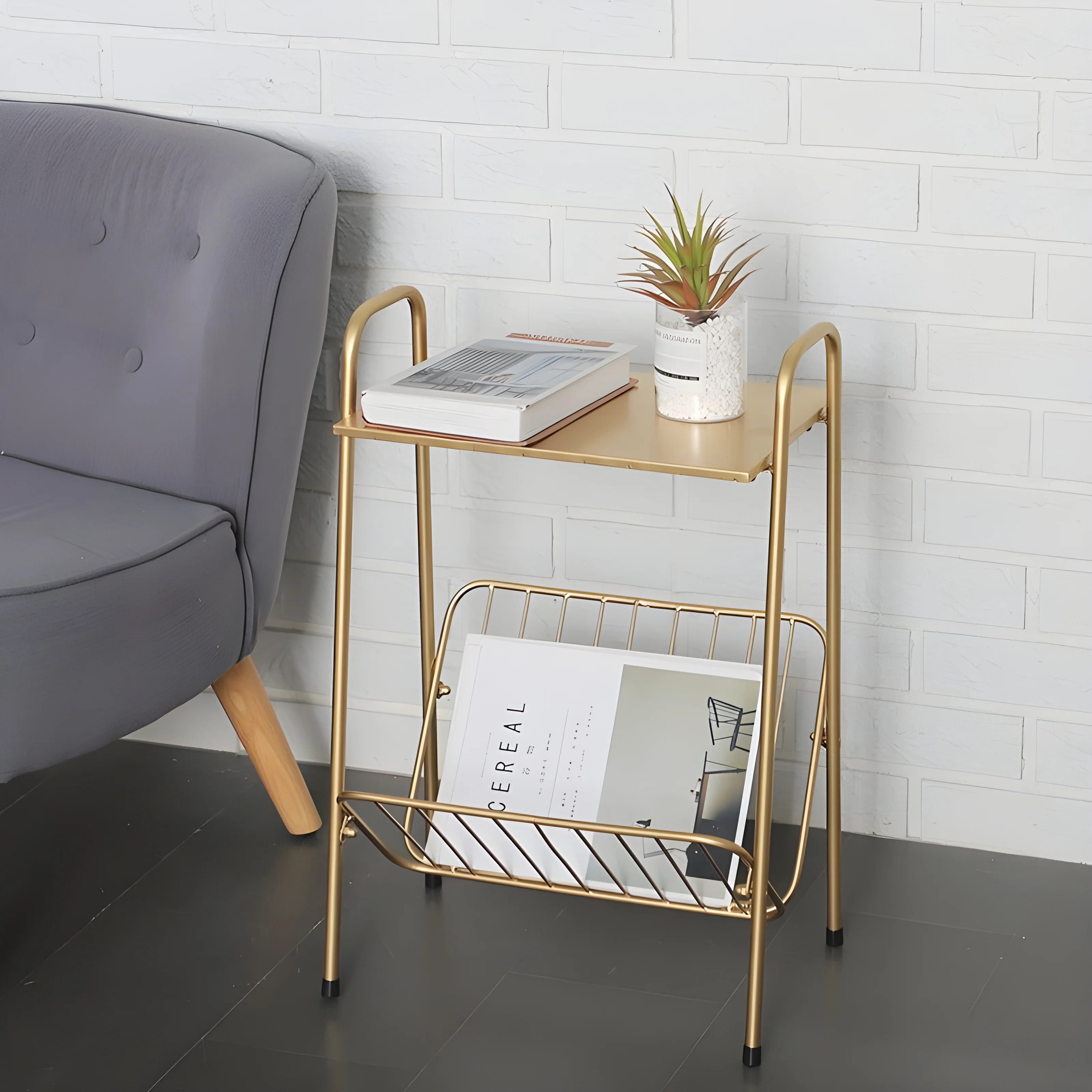 Multifunctional Creative Coffee Table Made of Iron